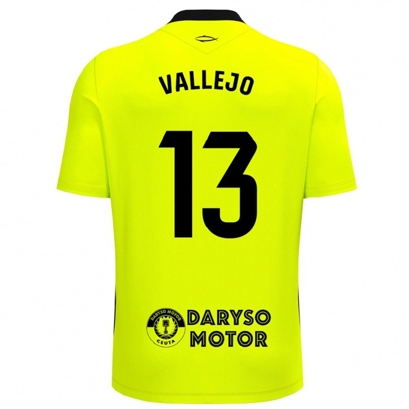 Danxen Herren Guillermo Vallejo #13 Trikot Gelbgrün Schwarz Torwarttrikot 2025/26 Schweiz