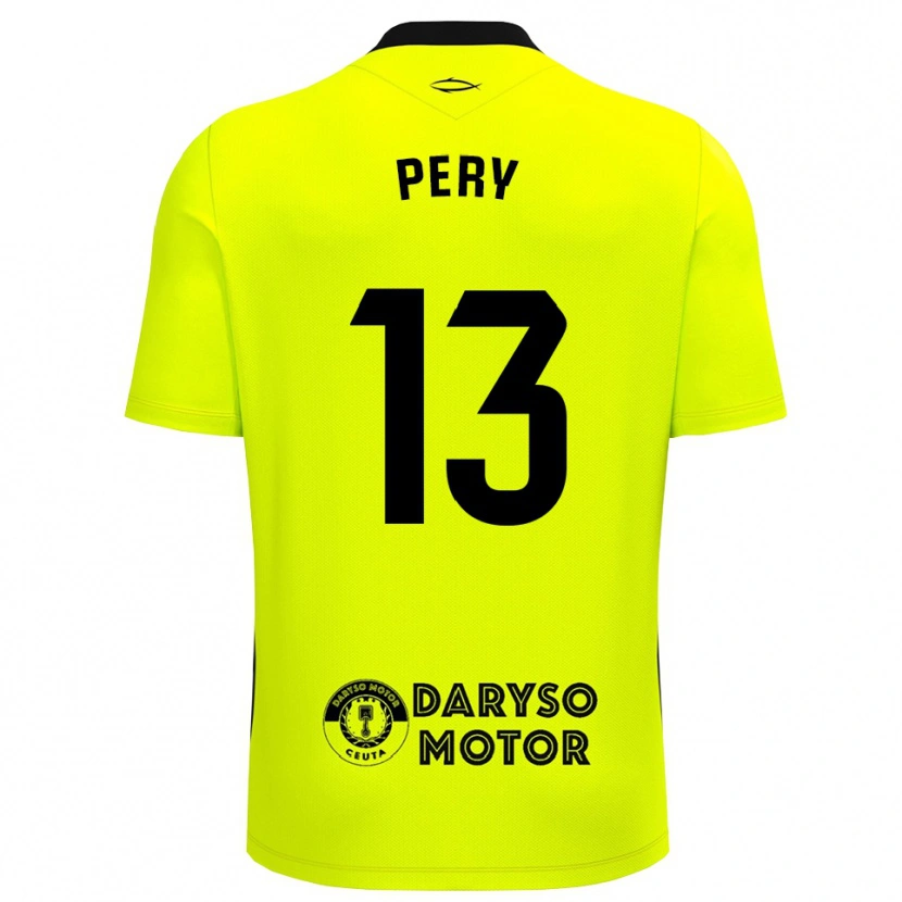 Danxen Herren Pery #13 Trikot Gelbgrün Schwarz Torwarttrikot 2025/26 Schweiz