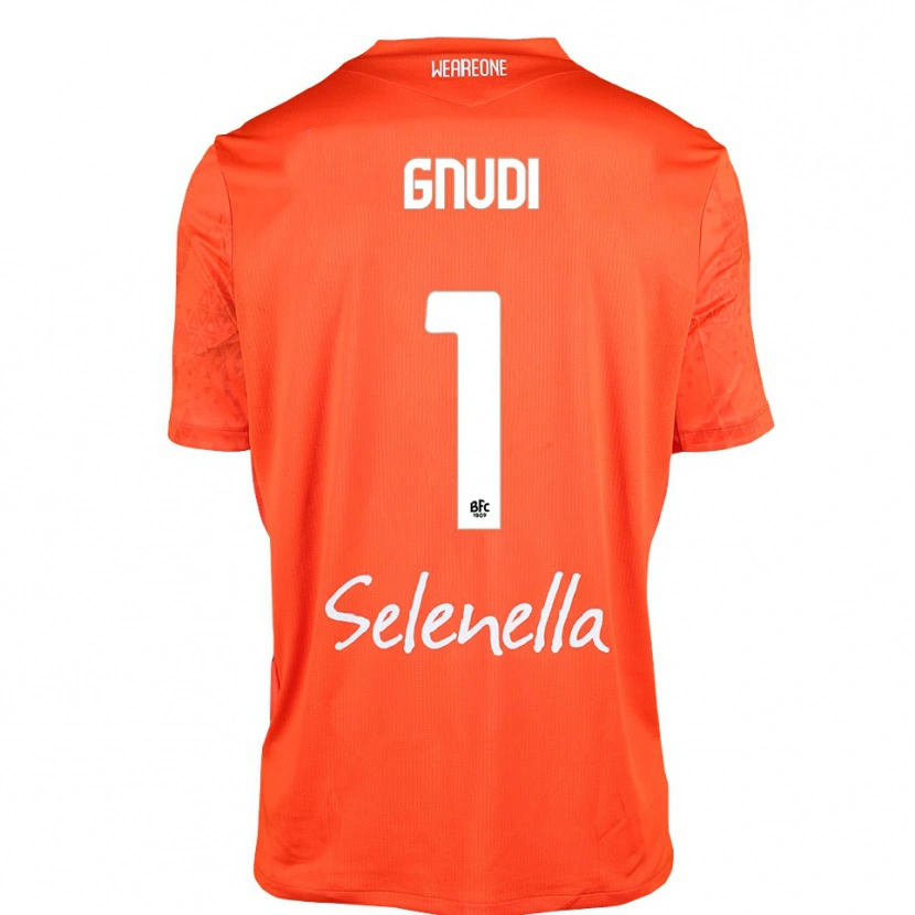 Danxen Herren Riccardo Gnudi #1 Trikot Orange Schwarz Weiß Torwarttrikot 2025/26 Schweiz