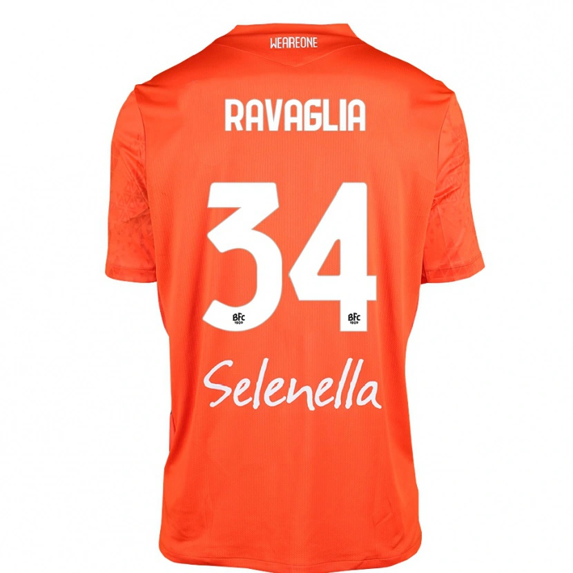 Danxen Herren Federico Ravaglia #34 Trikot Orange Schwarz Weiß Torwarttrikot 2025/26 Schweiz