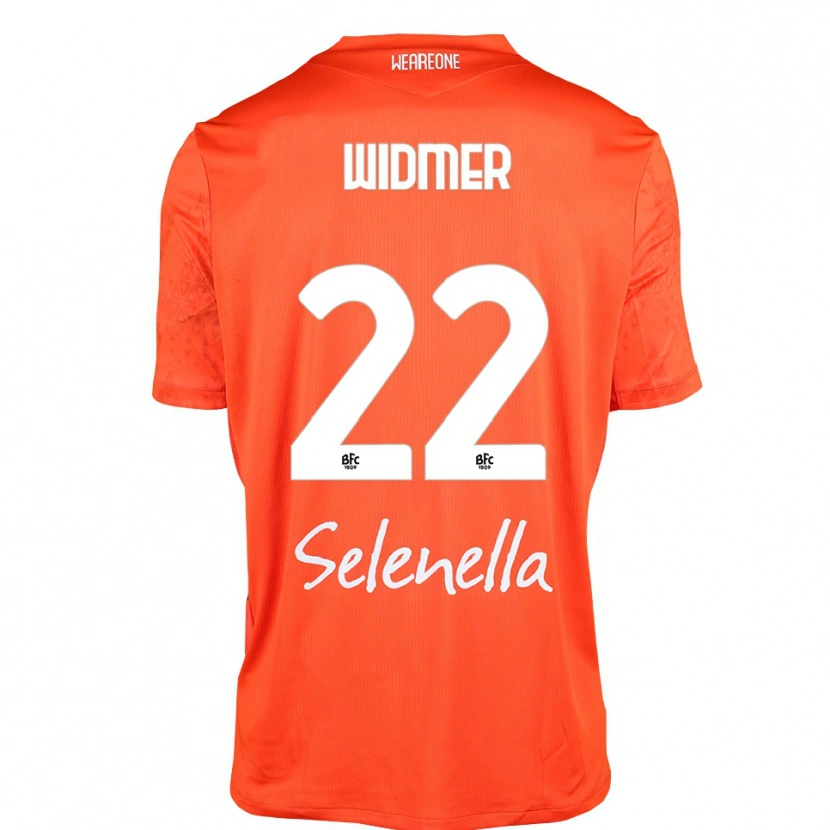 Danxen Herren Renato Widmer D'Autilia #22 Trikot Orange Schwarz Weiß Torwarttrikot 2025/26 Schweiz