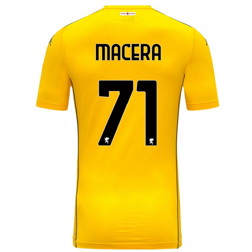 Danxen Herren Matilde Macera #71 Trikot Dunkelgelb Schwarz Torwarttrikot 2025/26 Schweiz