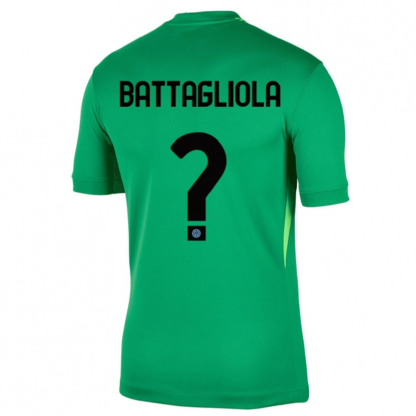 Danxen Herren Lorenzo Battagliola #0 Trikot Hellgrün Schwarz Torwarttrikot 2025/26 Schweiz