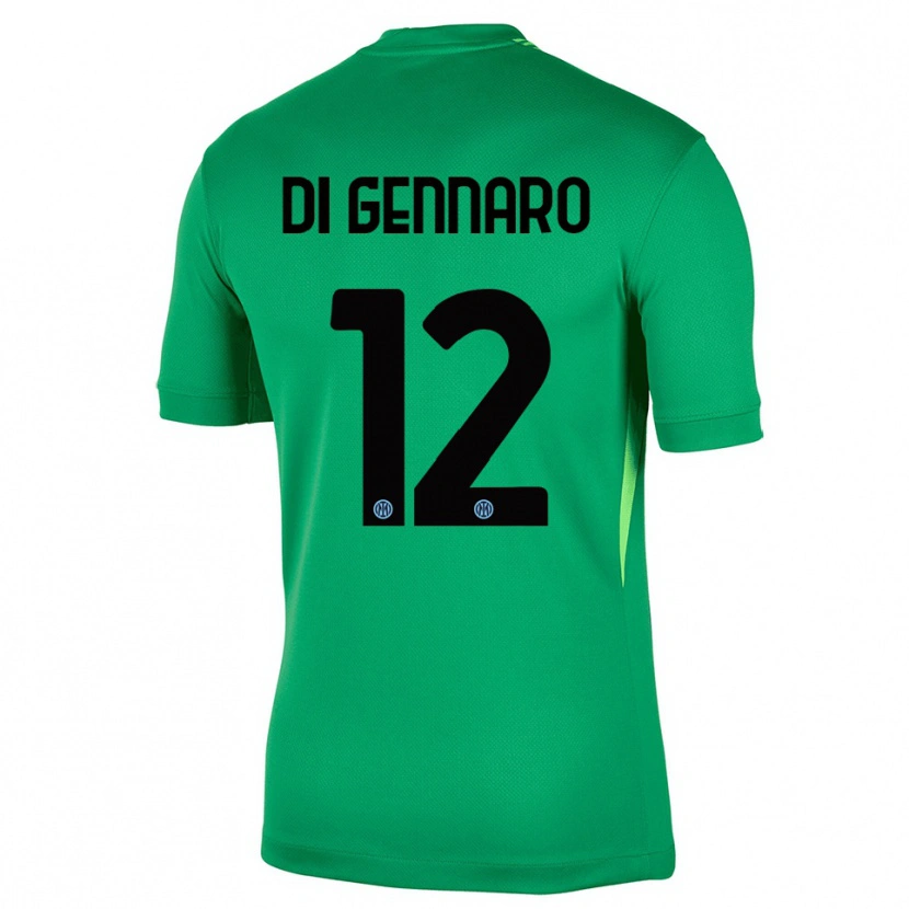 Danxen Herren Raffaele Di Gennaro #12 Trikot Hellgrün Schwarz Torwarttrikot 2025/26 Schweiz