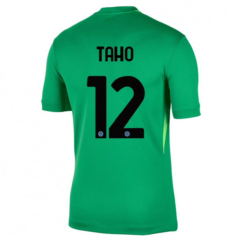 Danxen Herren Alain Taho #12 Trikot Hellgrün Schwarz Torwarttrikot 2025/26 Schweiz