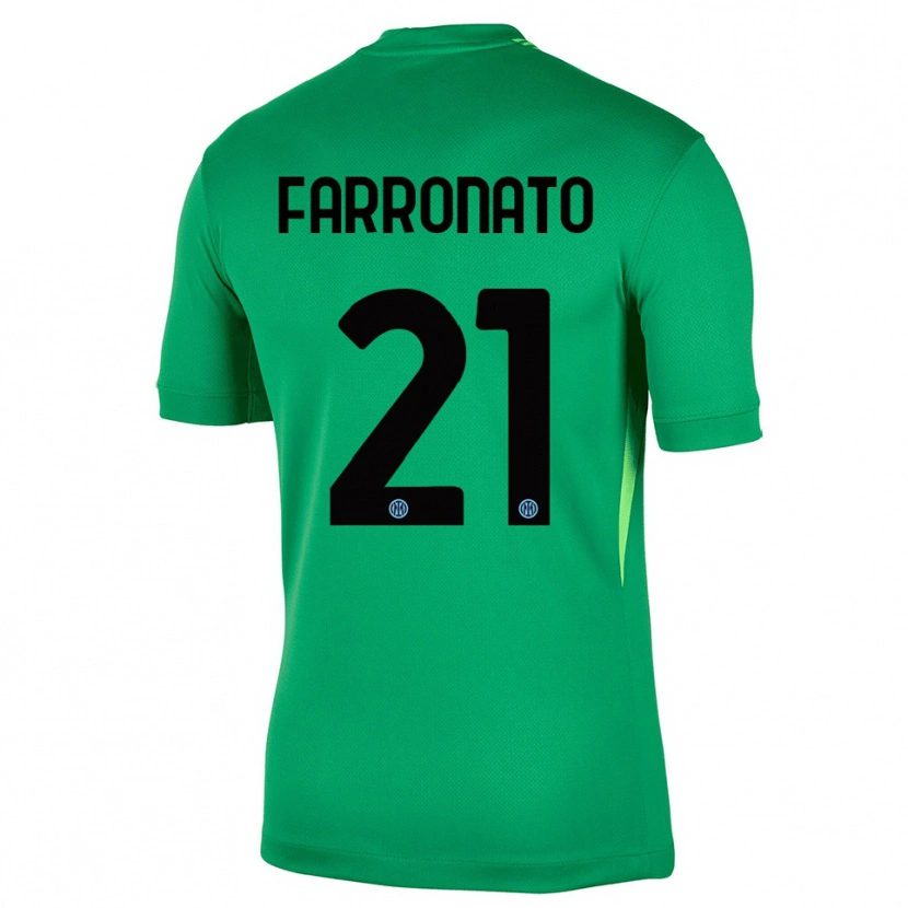 Danxen Herren Matteo Farronato #21 Trikot Hellgrün Schwarz Torwarttrikot 2025/26 Schweiz