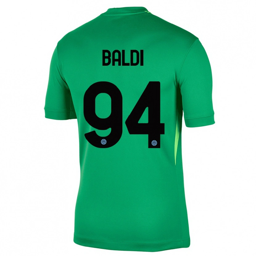 Danxen Herren Rachele Baldi #94 Trikot Hellgrün Schwarz Torwarttrikot 2025/26 Schweiz