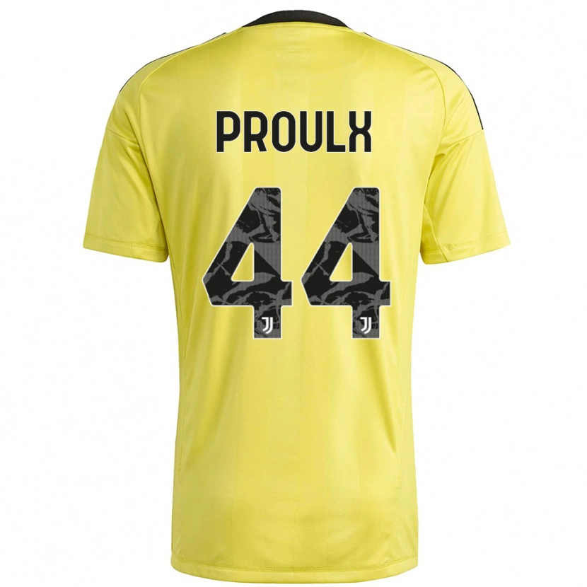 Danxen Herren Lysianne Proulx #44 Trikot Gelb Weiß Torwarttrikot 2025/26 Schweiz