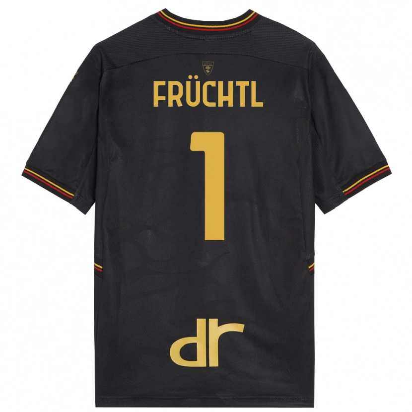 Danxen Herren Christian Früchtl #1 Trikot Schwarz Braun Torwarttrikot 2025/26 Schweiz
