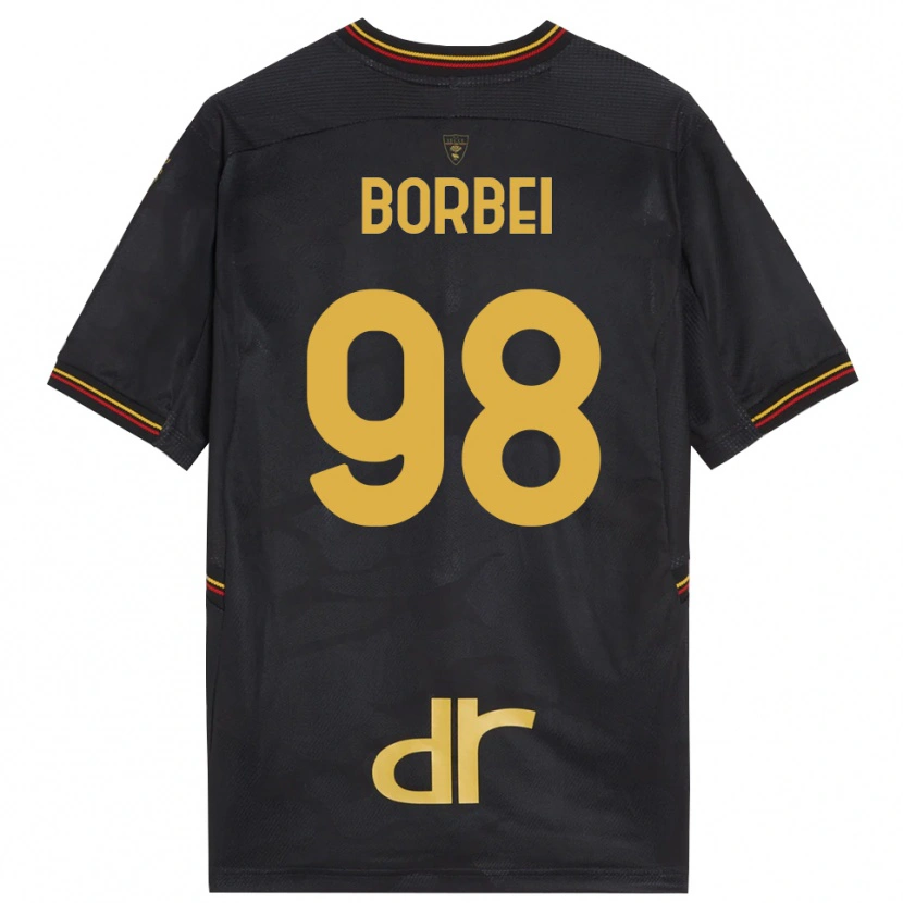 Danxen Herren Alexandru Borbei #98 Trikot Schwarz Braun Torwarttrikot 2025/26 Schweiz