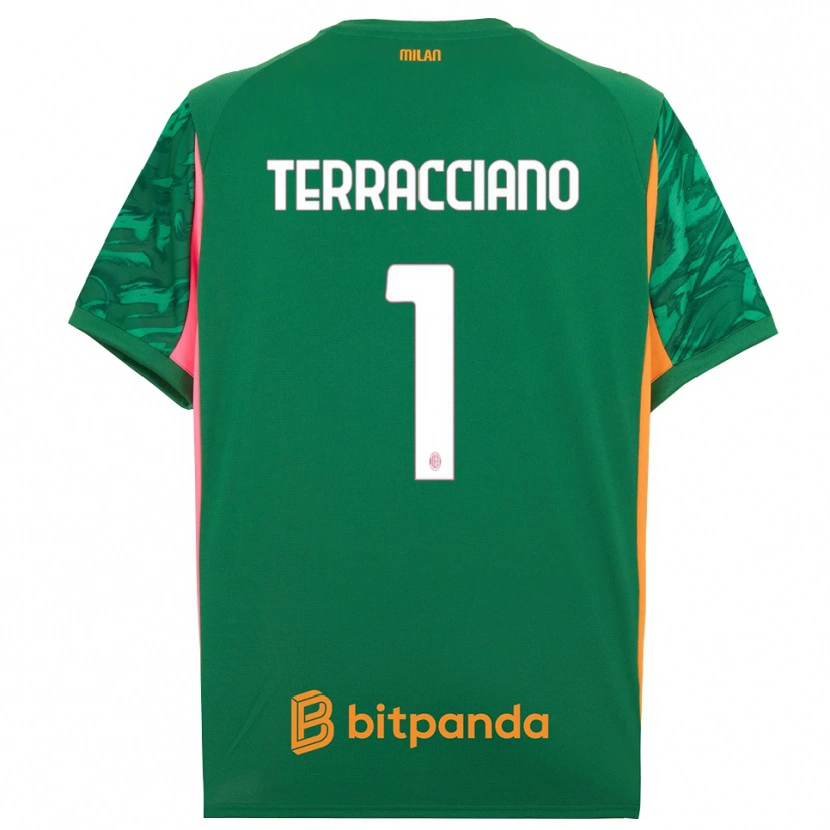 Danxen Herren Pietro Terracciano #1 Trikot Grün Orange Pink Torwarttrikot 2025/26 Schweiz