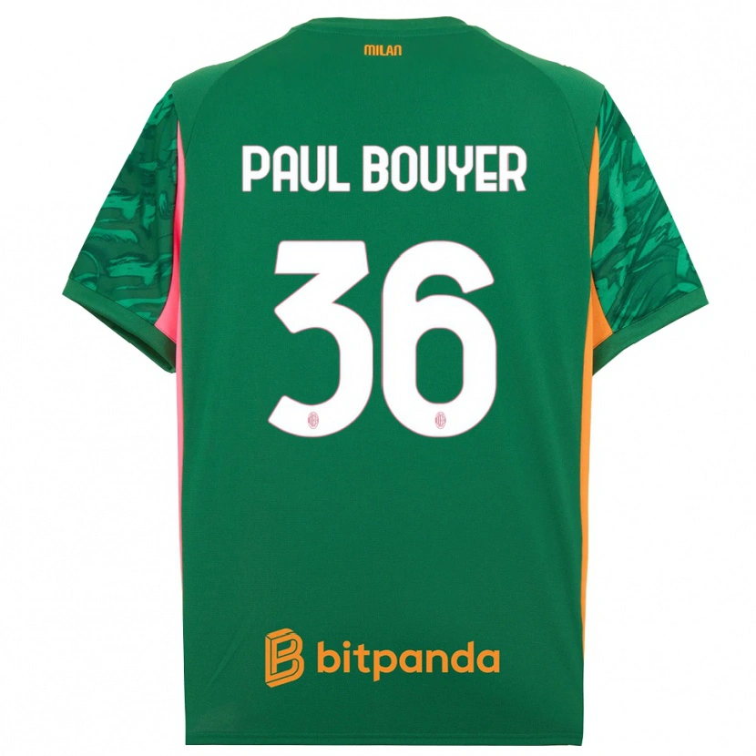 Danxen Herren Léo Paul Bouyer #36 Trikot Grün Orange Pink Torwarttrikot 2025/26 Schweiz