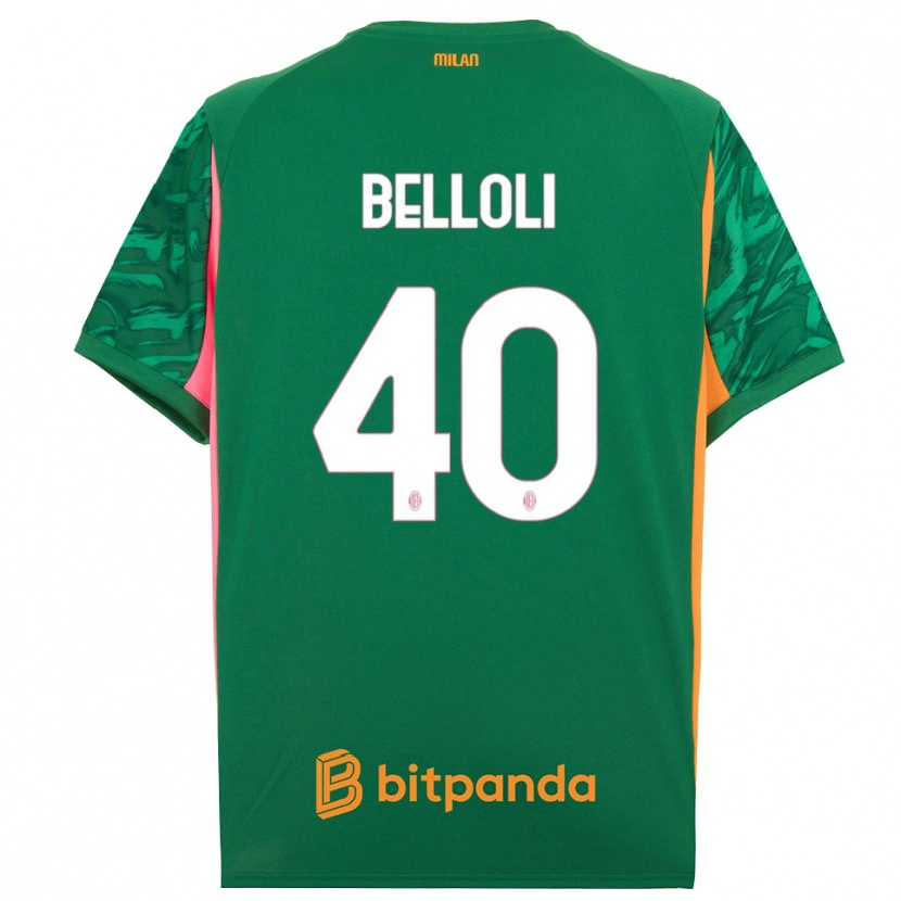 Danxen Herren Sofia Belloli #40 Trikot Grün Orange Pink Torwarttrikot 2025/26 Schweiz