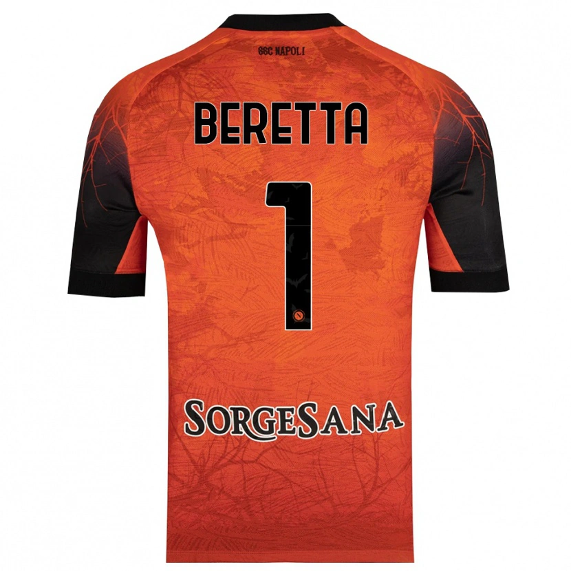 Danxen Herren Beatrice Beretta #1 Trikot Orange Rot Schwarz Torwarttrikot 2025/26 Schweiz