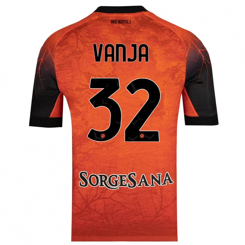 Danxen Herren Vanja Milinković-Savić #32 Trikot Orange Rot Schwarz Torwarttrikot 2025/26 Schweiz
