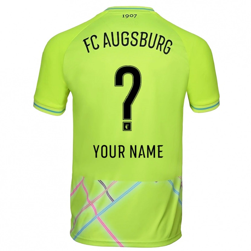 Danxen Herren FC Augsburg Trikot Grün Gelb Schwarz Torwarttrikot 2025/26 Schweiz