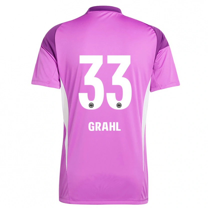 Danxen Herren Jens Grahl #33 Trikot Flieder Weiß Torwarttrikot 2025/26 Schweiz