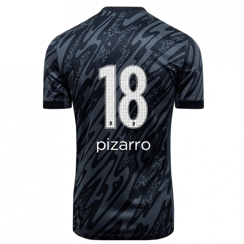 Danxen Herren Théodore Pizarro #18 Trikot Schwarz Weiß Torwarttrikot 2025/26 Schweiz