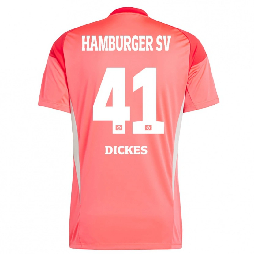 Danxen Herren Fernando Dickes #41 Trikot Rot Orange Torwarttrikot 2025/26 Schweiz
