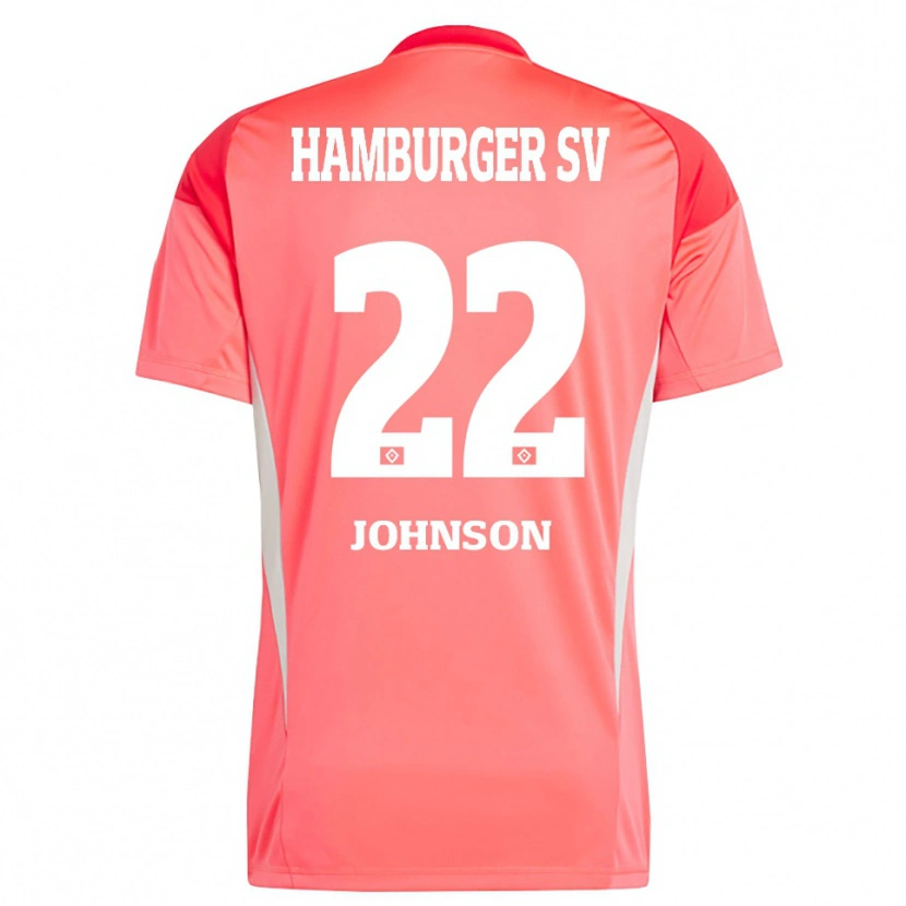 Danxen Herren Emmanuel Johnson #22 Trikot Rot Orange Torwarttrikot 2025/26 Schweiz