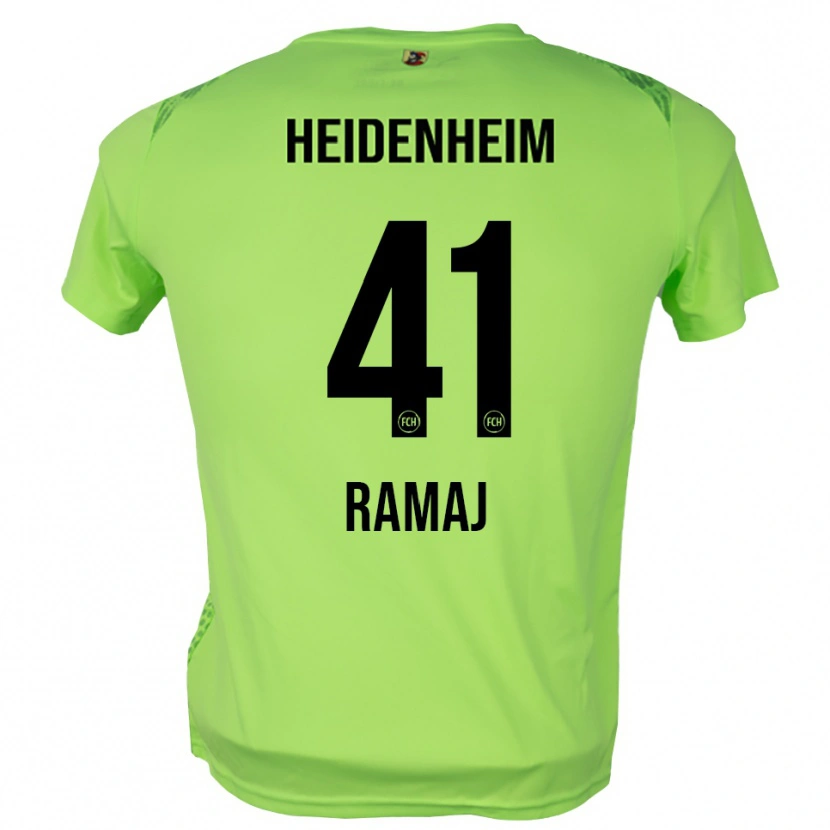 Danxen Herren Diant Ramaj #41 Trikot Blassgrün Torwarttrikot 2025/26 Schweiz