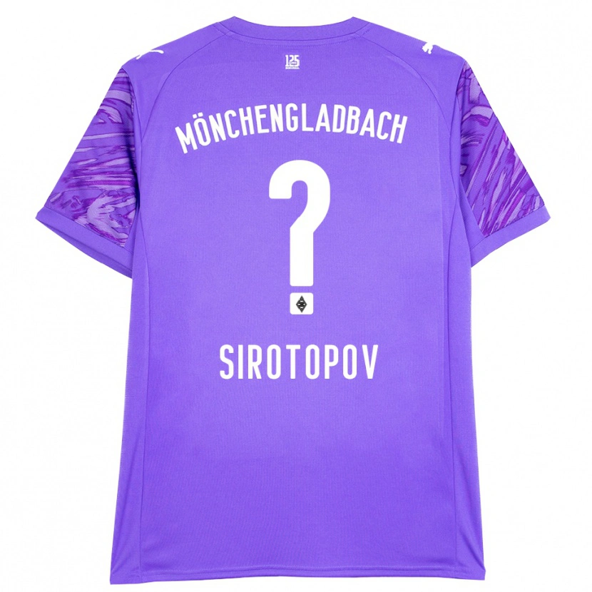 Danxen Herren Artem Sirotopov #0 Trikot Flieder Weiß Torwarttrikot 2025/26 Schweiz