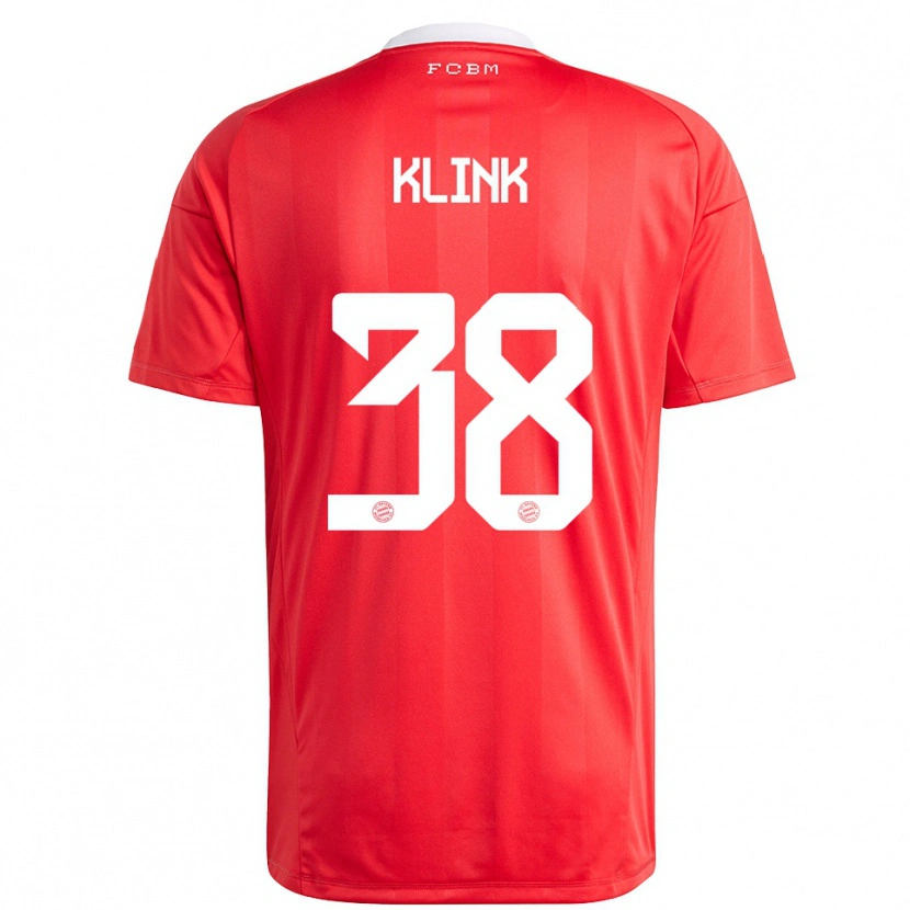 Danxen Herren Anna Klink #38 Trikot Rot Weiß Torwarttrikot 2025/26 Schweiz