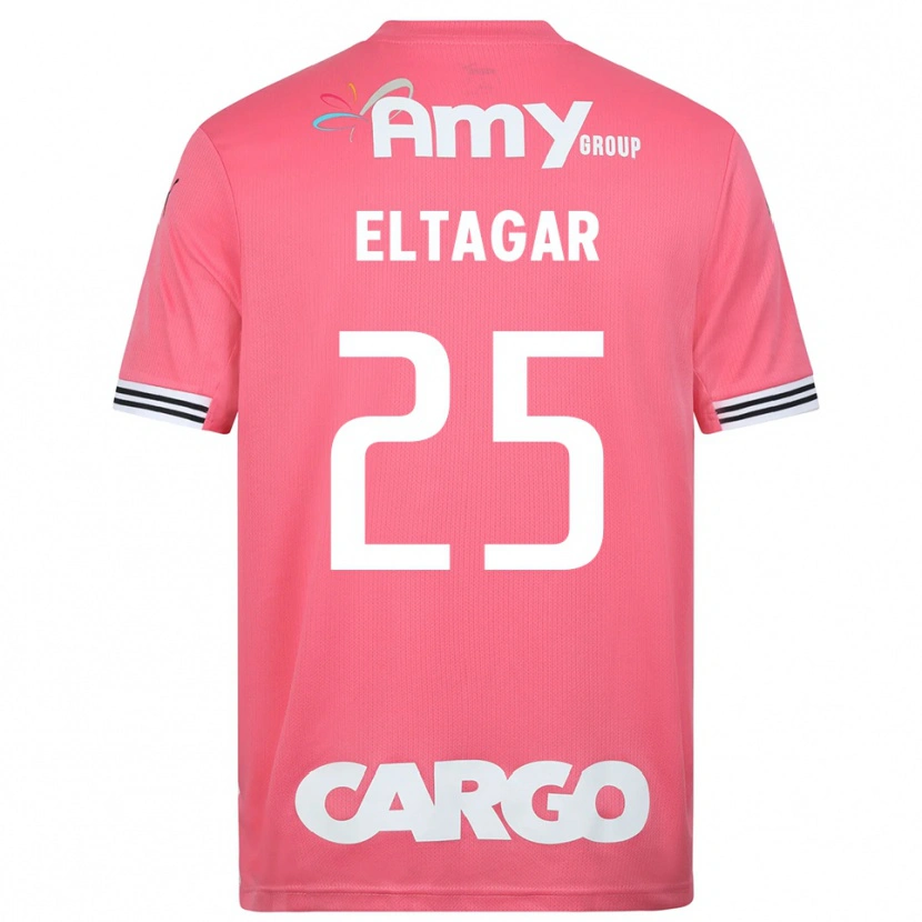 Danxen Herren Barak Eltagar #25 Trikot Pink Weiß Torwarttrikot 2025/26 Schweiz