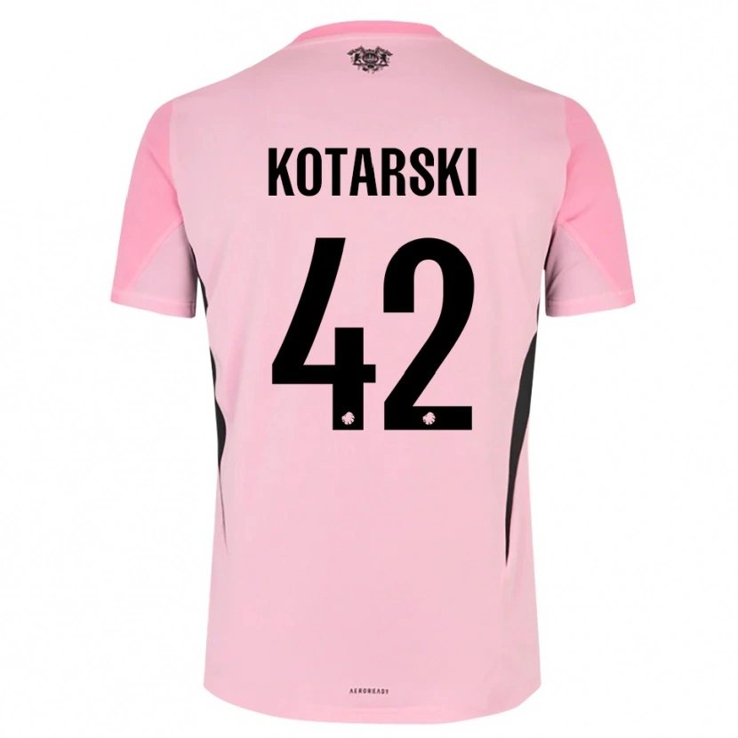 Danxen Herren Dominik Kotarski #42 Trikot Pink Schwarz Torwarttrikot 2025/26 Schweiz