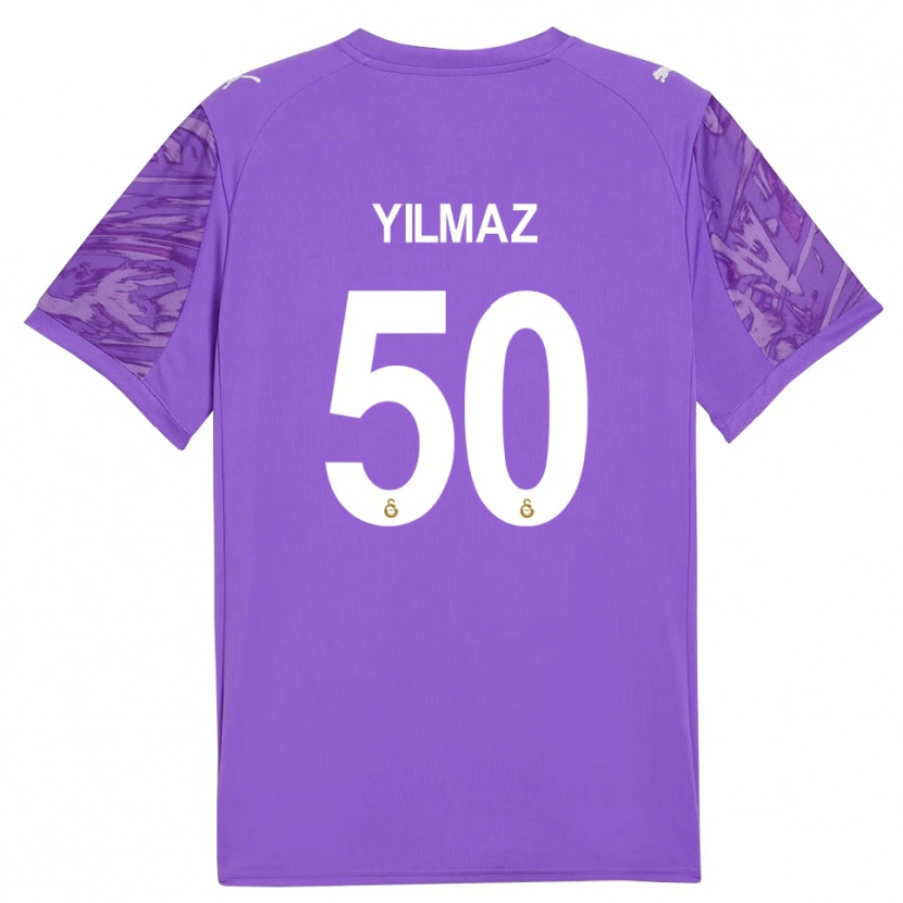 Danxen Herren Jankat Yılmaz #50 Trikot Lila Weiß Torwarttrikot 2025/26 Schweiz