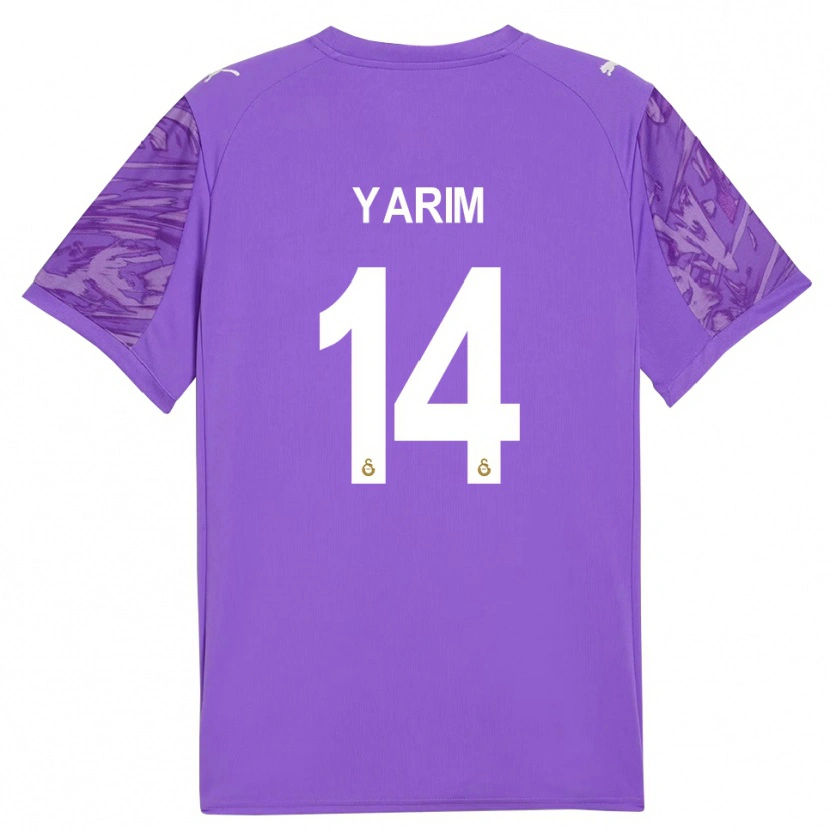 Danxen Herren Esra Yarım #14 Trikot Lila Weiß Torwarttrikot 2025/26 Schweiz