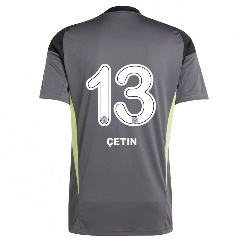 Danxen Herren Tarık Çetin #13 Trikot Dunkelgrau Schwarz Torwarttrikot 2025/26 Schweiz