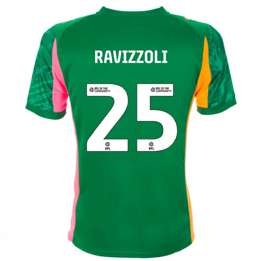 Danxen Damen Franco Ravizzoli #25 Trikot Grün Orange Torwarttrikot 2025/26 Schweiz
