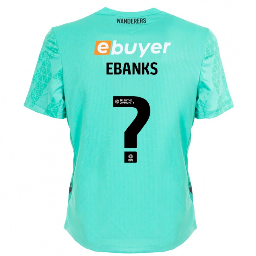 Danxen Damen Eve Ebanks #0 Trikot Aqua Schwarz Torwarttrikot 2025/26 Schweiz