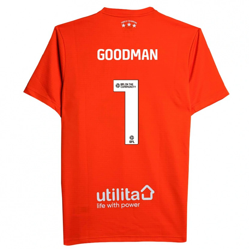 Danxen Damen Owen Goodman #1 Trikot Rot Weiß Torwarttrikot 2025/26 Schweiz