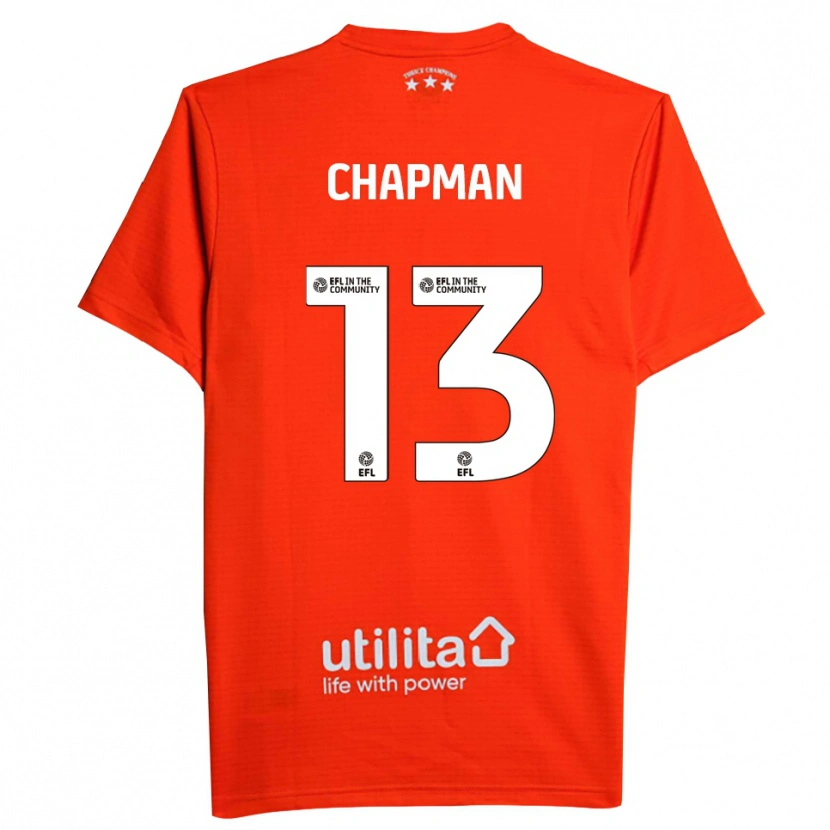 Danxen Damen Jacob Chapman #13 Trikot Rot Weiß Torwarttrikot 2025/26 Schweiz