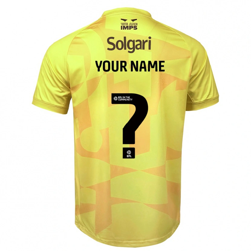 Danxen Damen Lincoln City Trikot Gelb Schwarz Torwarttrikot 2025/26 Schweiz