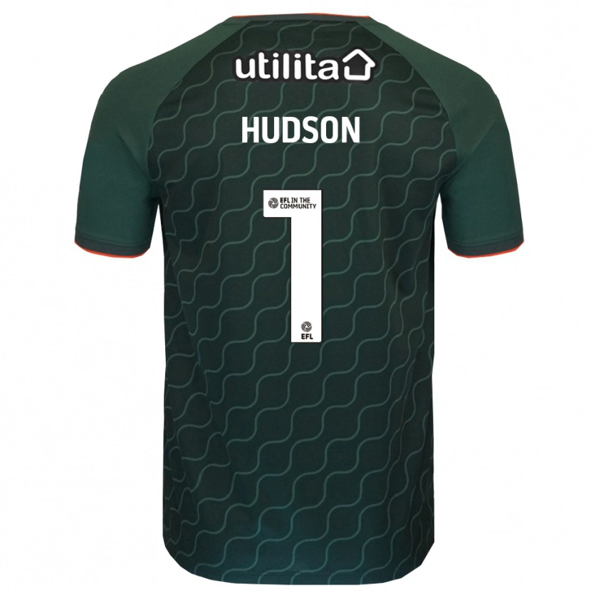 Danxen Damen Sarah Hudson #1 Trikot Dunkelgrün Torwarttrikot 2025/26 Schweiz