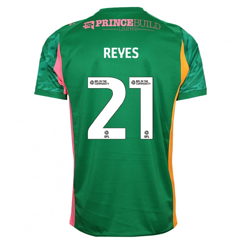 Danxen Damen Vicente Reyes #21 Trikot Grün Rosa Torwarttrikot 2025/26 Schweiz