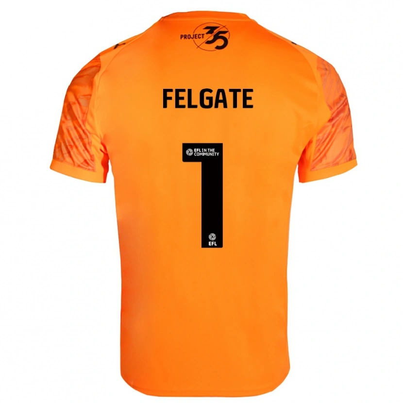 Danxen Damen Lily Felgate #1 Trikot Orange Schwarz Torwarttrikot 2025/26 Schweiz