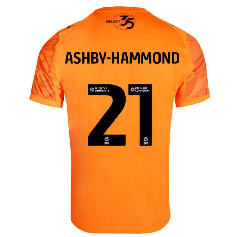 Danxen Damen Luca Ashby-Hammond #21 Trikot Orange Schwarz Torwarttrikot 2025/26 Schweiz