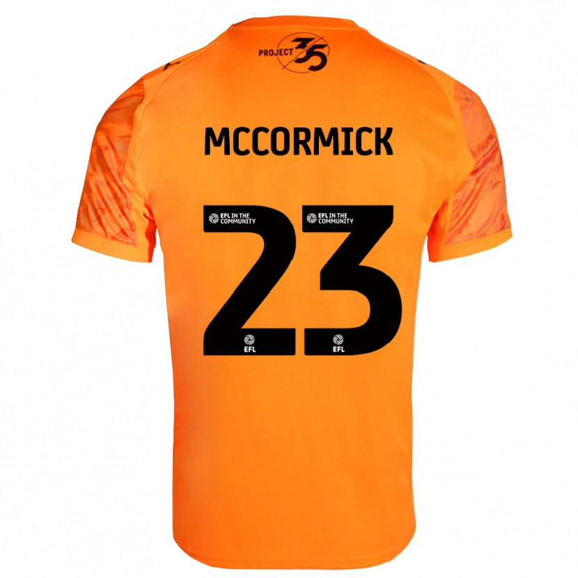 Danxen Damen Leo McCormick #23 Trikot Orange Schwarz Torwarttrikot 2025/26 Schweiz