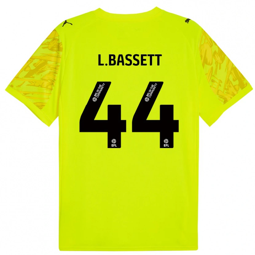 Danxen Damen Louis Bassett #44 Trikot Fluoreszierendes Grün Schwarz Torwarttrikot 2025/26 Schweiz