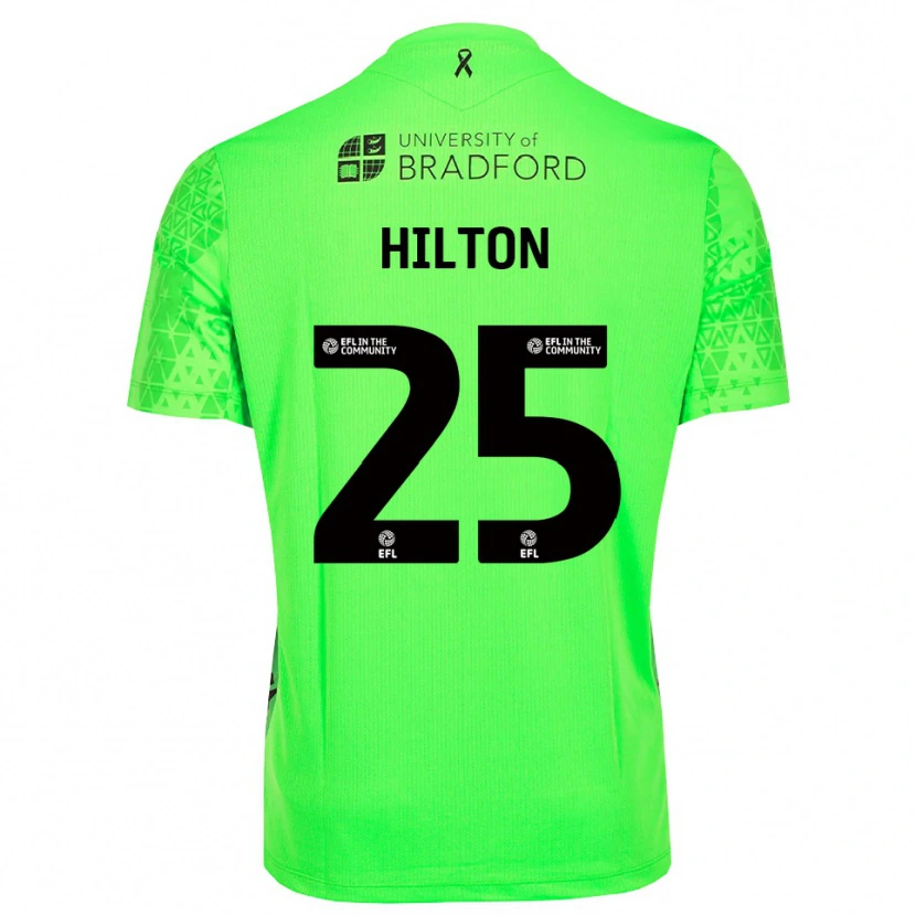 Danxen Damen Joe Hilton #25 Trikot Frühlingsgrün Torwarttrikot 2025/26 Schweiz