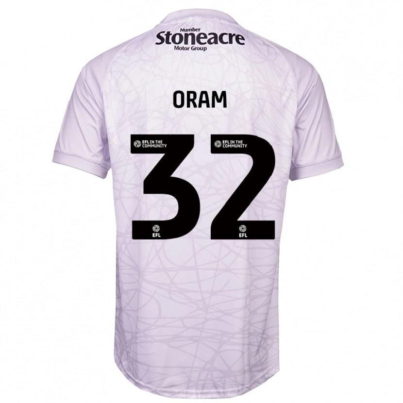 Danxen Damen Jake Oram #32 Trikot Hellgrau Schwarz Torwarttrikot 2025/26 Schweiz