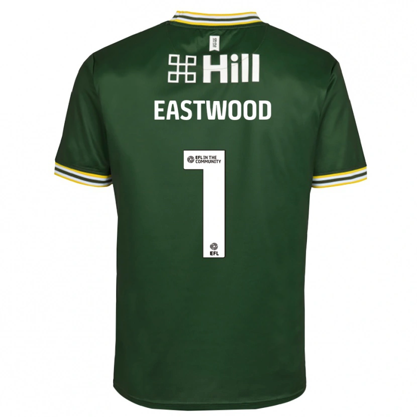 Danxen Damen Jake Eastwood #1 Trikot Dunkelgrün Weiß Torwarttrikot 2025/26 Schweiz