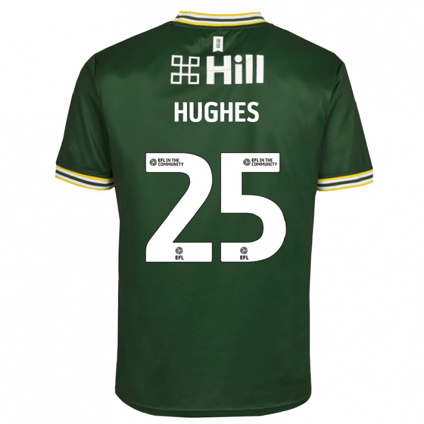 Danxen Damen Ben Hughes #25 Trikot Dunkelgrün Weiß Torwarttrikot 2025/26 Schweiz
