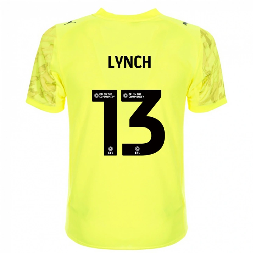 Danxen Damen Jay Lynch #13 Trikot Gelb Schwarz Torwarttrikot 2025/26 Schweiz