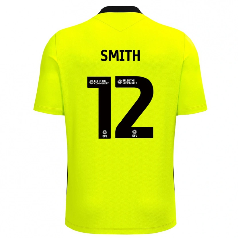 Danxen Damen Tom Smith #12 Trikot Gelb Schwarz Torwarttrikot 2025/26 Schweiz
