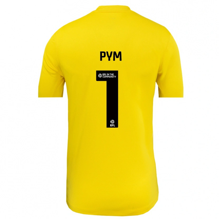 Danxen Damen Christy Pym #1 Trikot Gelb Schwarz Torwarttrikot 2025/26 Schweiz